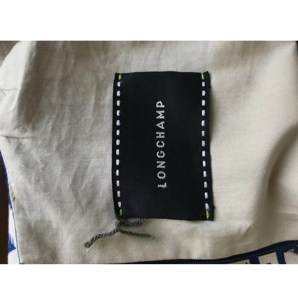 RUNWAY Long champ Blue Linen Dress US 4 NEW - Picture 6 of 6